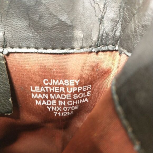 Circa Joan David CJ Masey Brown Leather Womens Ankle Boots Heeled US Size 7.5M - Picture 9 of 11